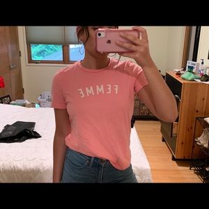 Pink FEMME shirt